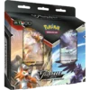 Pokémon TCG: V Battle Deck Lycanroc Corviknight Set z lewej