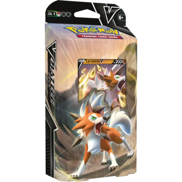 Pokémon TCG: V Battle Deck Lycanroc z lewej