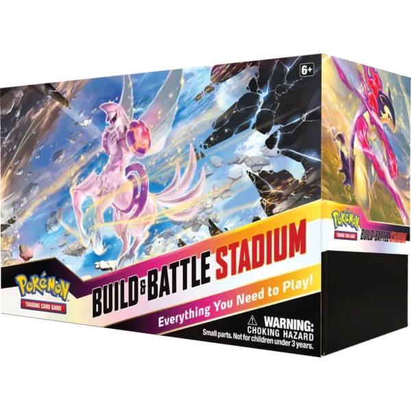 Pokémon TCG: Astral Radiance Build and Battle Stadium z prawej
