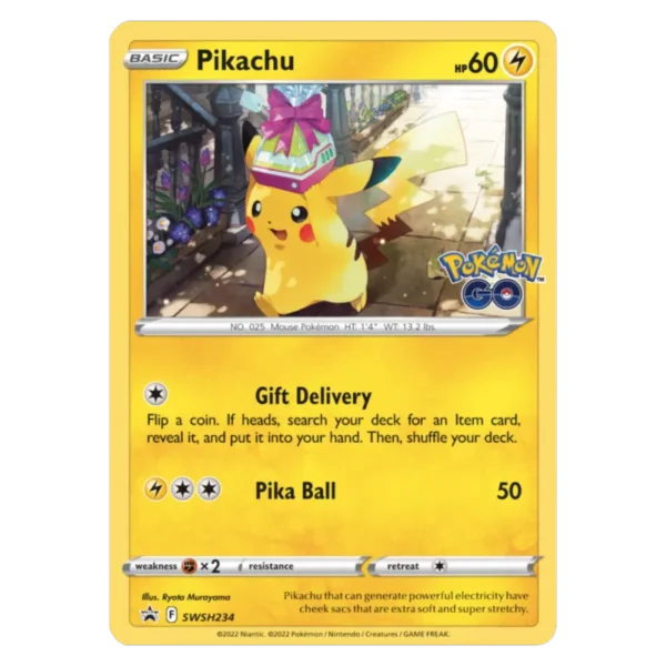 Pokémon TCG Pokémon Go Pikachu SWSH234