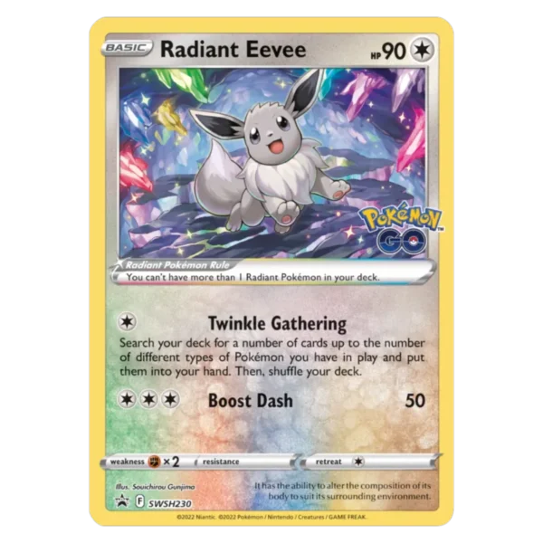 Pokémon TCG: Pokémon Go Radiant Eevee SWSH230