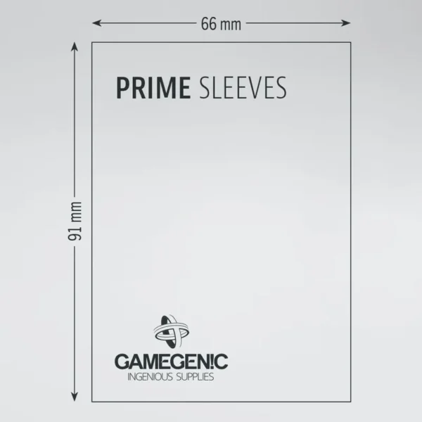 Gamegenic Prime Double Sleeving Prime Sleeves rozmiar