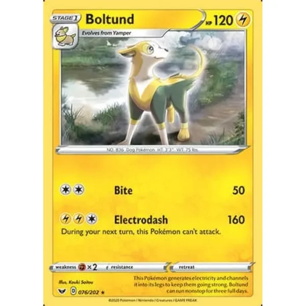 Karta Pokémon TCG Boltund