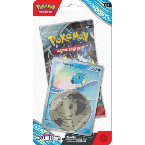 Pokemon TCG Checklane Blister Scarlet Violet Stellar Crown Horsea