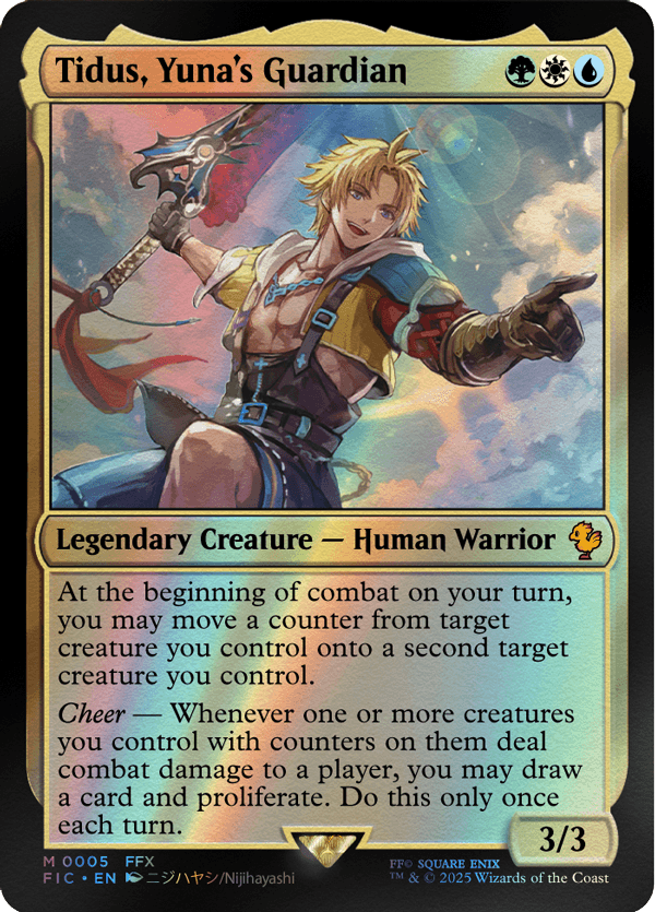 Tidus, Yuna's Guardian