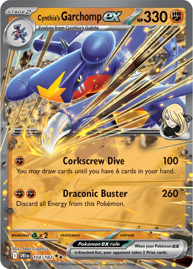 Cynthia's Garchomp ex