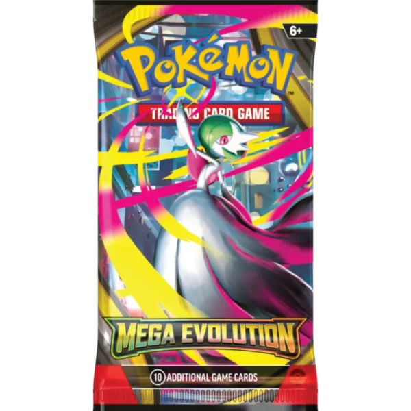 Mega Evolution Booster z Mega Gardevoir na opakowaniu