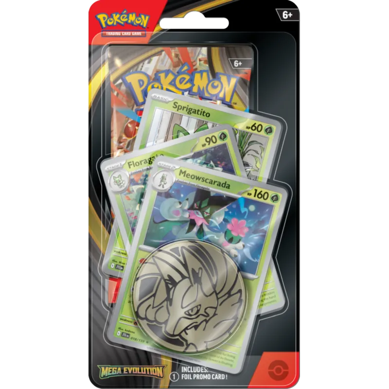 Pokémon TCG: Mega Evolution - Premium Checklane Blister - Meowscarada