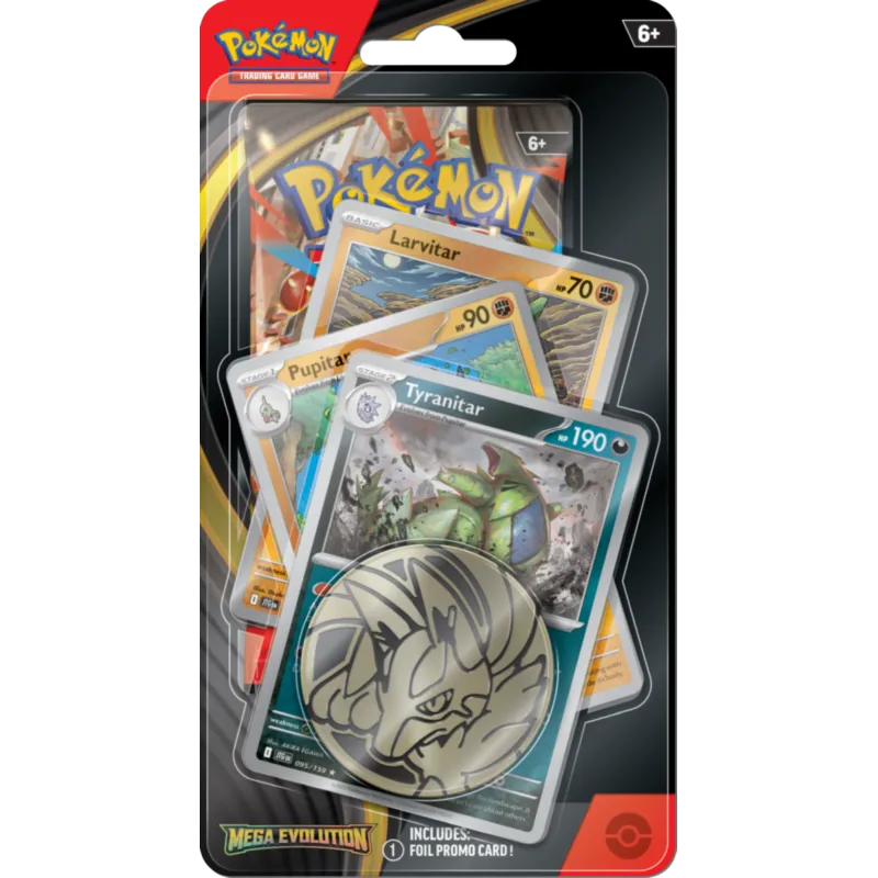Pokémon TCG: Mega Evolution - Premium Checklane Blister - Tyranitar